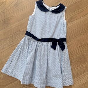 Girls seersucker sleeveless dress *multiple sizes available*